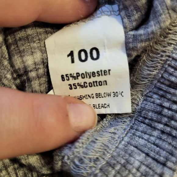 NWOT Shein toddler girl 2 piece grey active wear - Picture 6 of 6